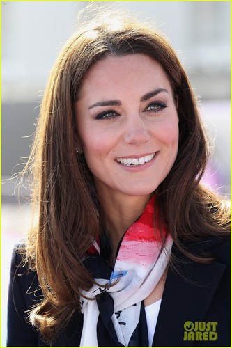  Duchess Kate Plays Field Hockey with Olympic Team