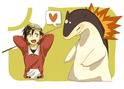  oro and Typhlosion ^_^