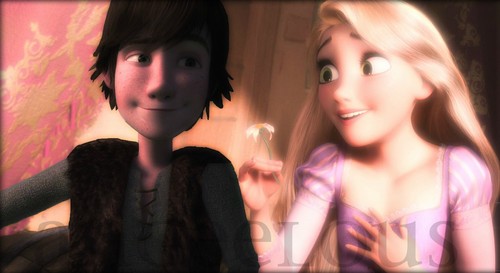  Hiccup & Rapunzel.