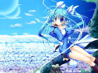  I Cinta blue Anime