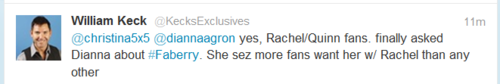  Keck's Exclusives- Dianna on Faberry