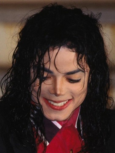 Michael's shy, adorable smile!