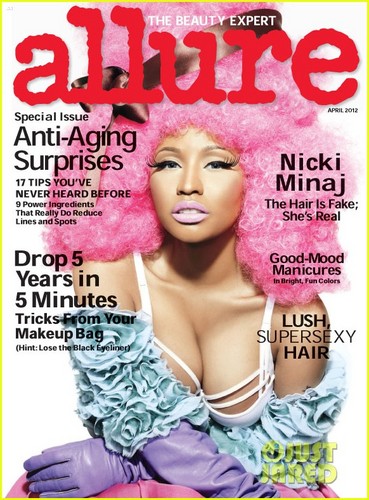  Nicki Minaj Covers 'Allure' April 2012