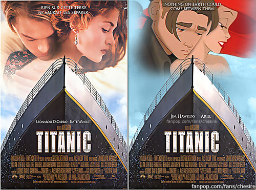 Titanic Movie Poster (Disney Version)