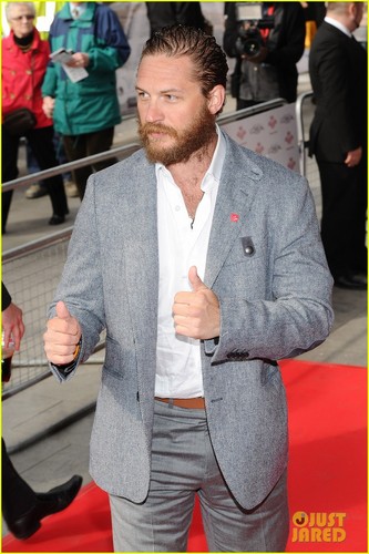  Tom Hardy Celebrates Success with the Prince's Trust 14th March 2012