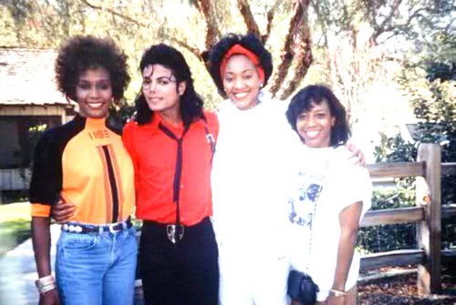  Whitney And Michael Jackson