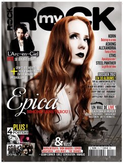  Epica "My Rock" Magazine Cover