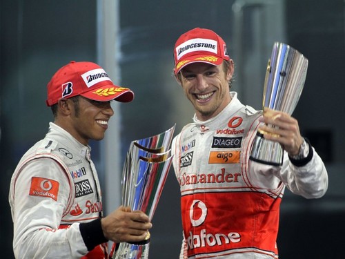  Abu Dhabi 2010 Lewis And Jenson