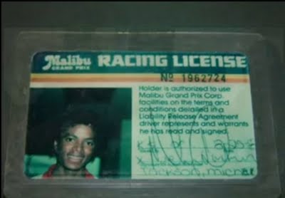  Driver's license MJ