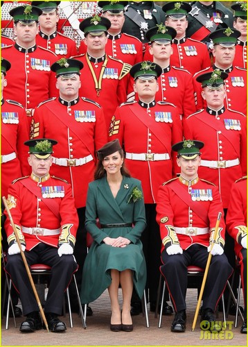  Duchess Kate: St. Paddy's دن Parade