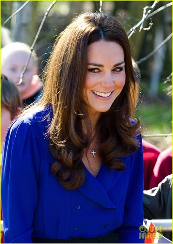  Duchess Kate Visits Children's Hospice