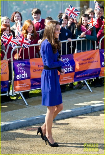 Duchess Kate Visits Children's Hospice