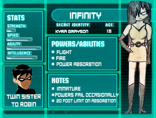  Fin's Character Card (for InfinityYJ)
