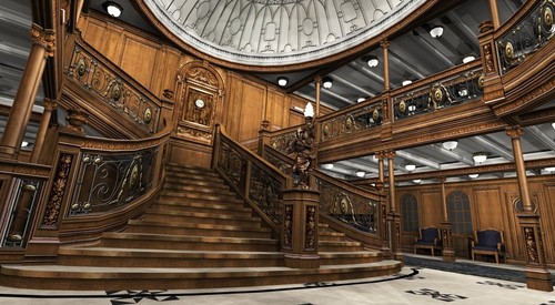  Grand staircase (reconstructured)