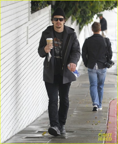  James Franco: Coffee Break in West Hollywood