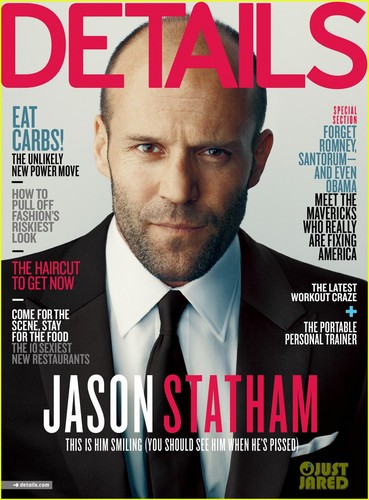  Jason Statham Covers 'Details' April 2012