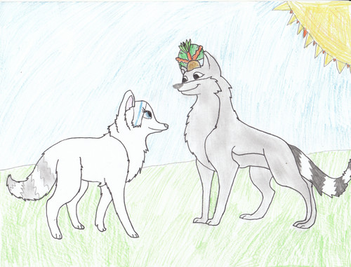  Lexii & Julien as भेड़िया ^^
