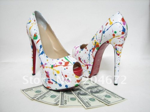  M&M high heels!!!!!!!