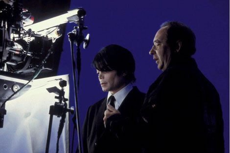  MJ and Barry Sonnenfeld