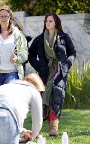  On the Set of The Bling Ring - March 19, 2012