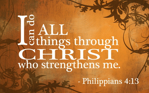  Phillipians 4:13