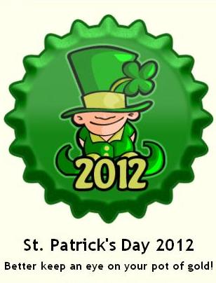  St. Patrick's день 2012 кепка, колпачок