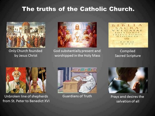  The truths of the Catholic Church