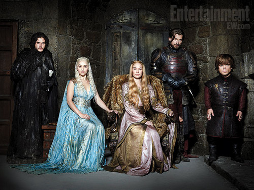  Game of Thrones Cast- EW fotografia