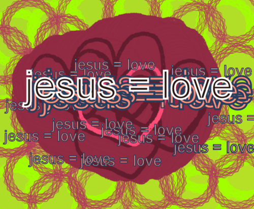  Yesus = cinta