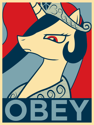  princess celestia obey image
