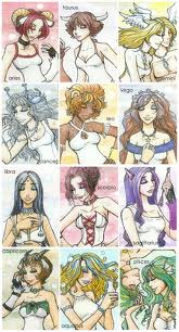 the 日本动漫 zodiac girls