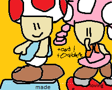  toad and toadette
