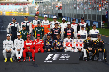  2012 Australian GP Drivers