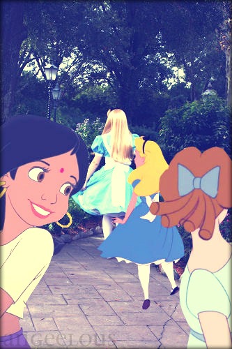  Alice from Disney World.