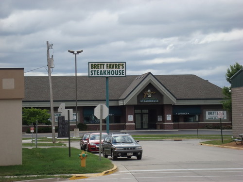 Brett Favre's Steak House in Green Bay, Wisconsin 