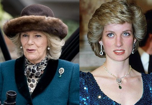  Camilla Wears Princess Diana’s Diamond