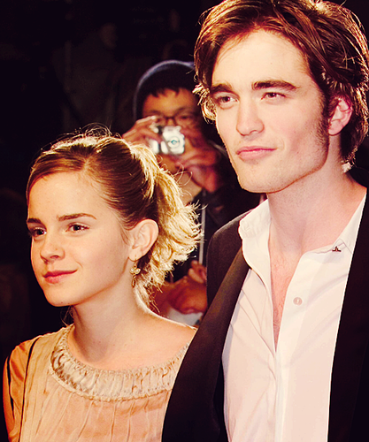  Emma Watson & Robert Pattinson
