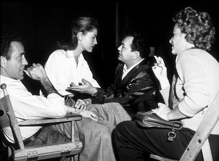  Humphrey Bogart, Lauren Bacall, Edward G. Robinson & Claire Trevor