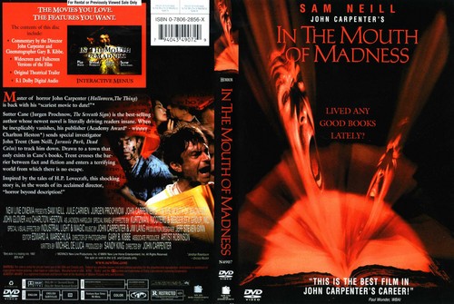  In the Mouth of Madness DVD Cover