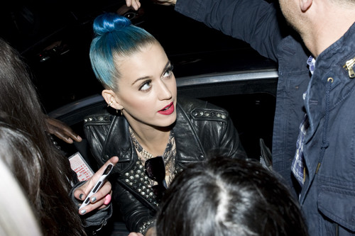 Leaving The Montana Club In Paris [20 March 2012]