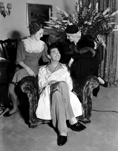 Mary Astor, Clark Gable & Jean Harlow
