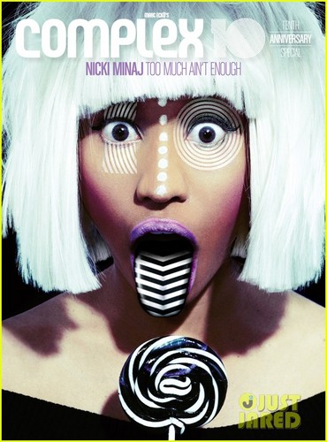  Nicki Minaj Covers 'Complex' April 2012