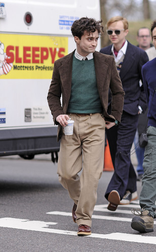  On the set of «Kill Your Darlings» - March 20, 2012 - HQ