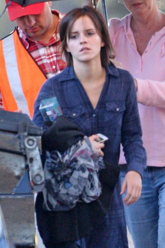  On the set of "The Bling Ring" - día 3