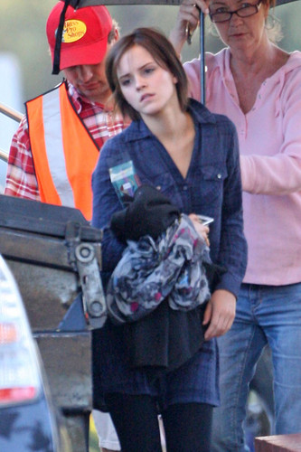 On the set of "The Bling Ring" - Day 3