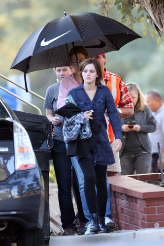  On the set of "The Bling Ring" - giorno 3
