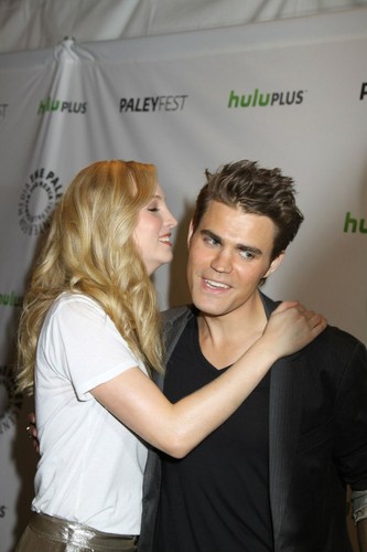  Paul and Candice at PaleyFest 2012