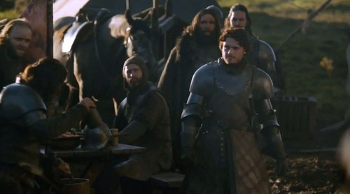 Robb and soldiers