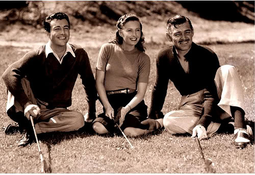  Robert Taylor, Barbara Stanwyck & Clark Gable