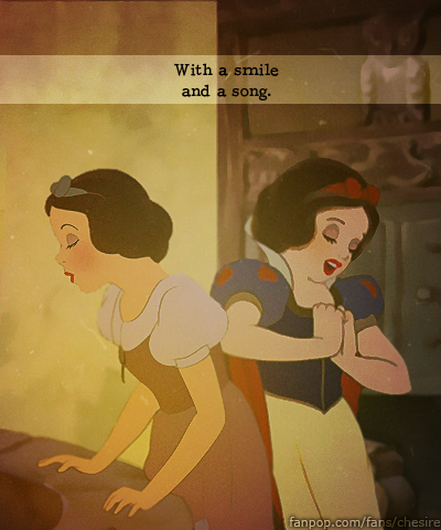  Then and Now - Snow White